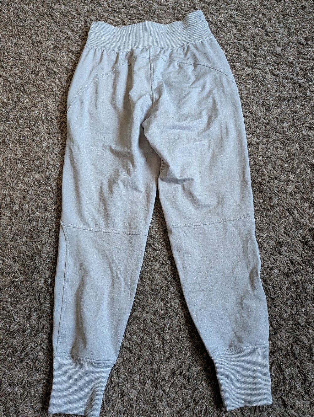 Lululemon Grey Heathered Stargaze Metro Miles Cotton 26" Jogger Women's Sz 4 - Picture 7 of 10